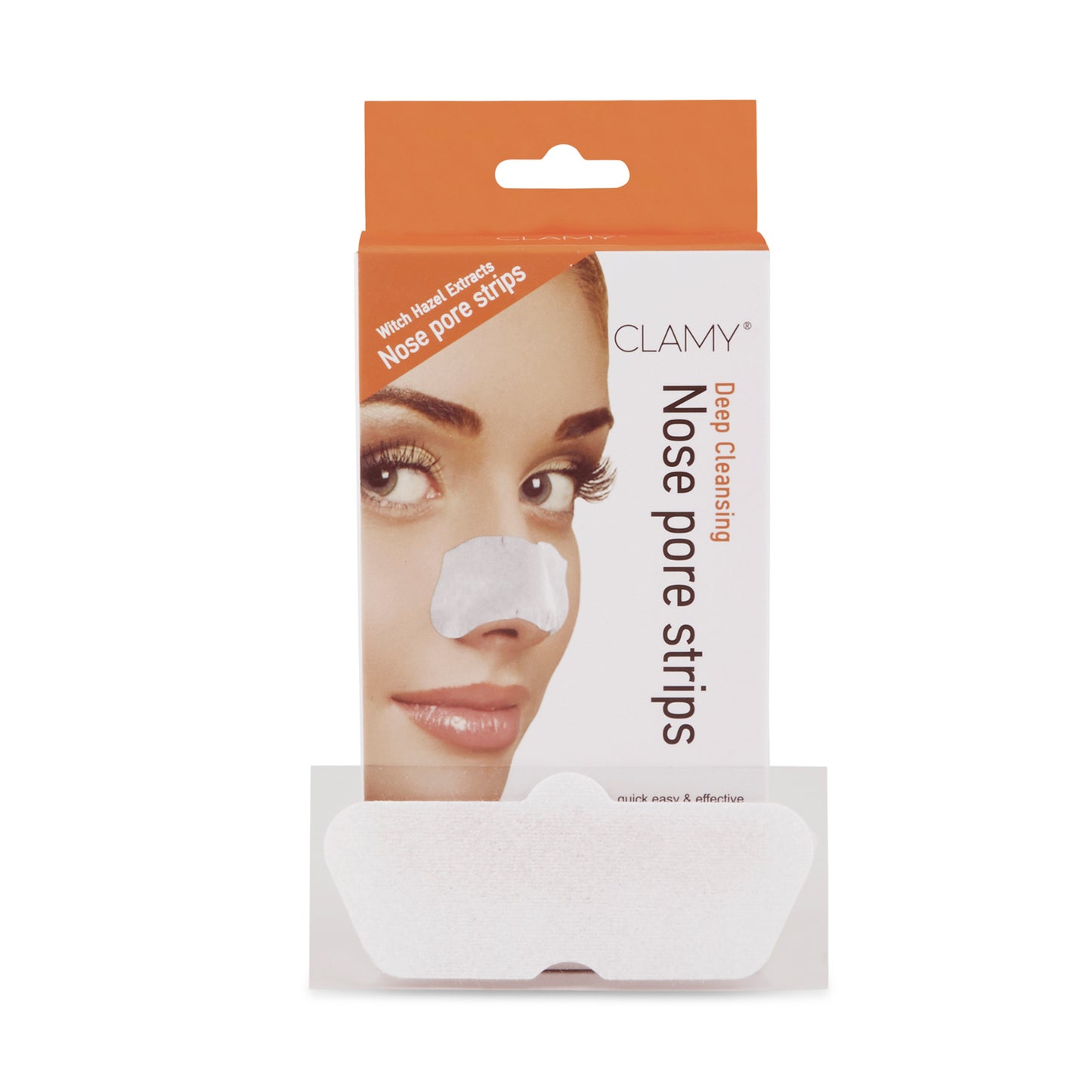 Deep Cleansing Nose Pore Strips Removes Blackheads Oil Dirt & Cleanses Pores, 10 Strips