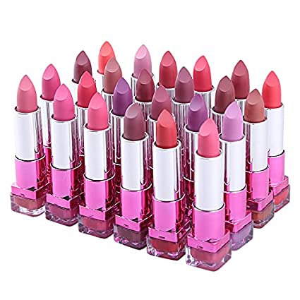 Velvet Smooth Lipstick, Rich Color Rendering, Waterproof 16 hr Long Lasting, 4.5 grams