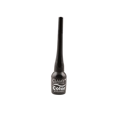 CLAMY Glitter Eyeliner Upto 12 hr Long Lasting, Waterproof Bright Color Soft Texture 6ml