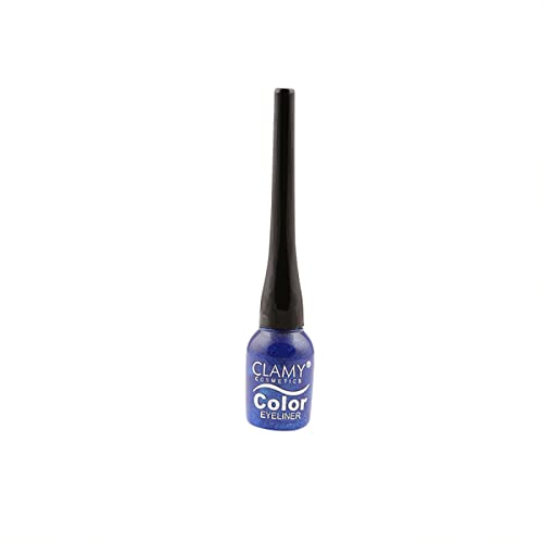 CLAMY Glitter Eyeliner Upto 12 hr Long Lasting, Waterproof Bright Color Soft Texture 6ml