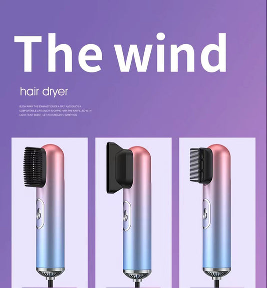 1200 Watt Hot and Cold Hair Dryer, less Noise with 3 Comb Attachments, Light weight