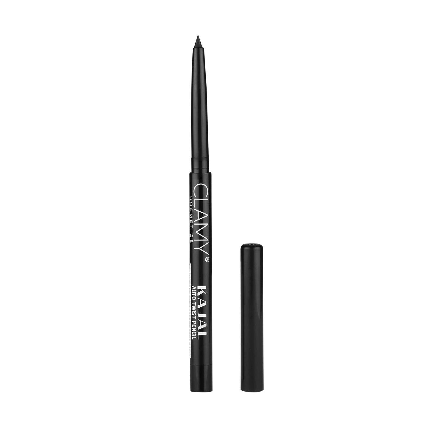 Auto Twist Kajal Pencil Waterproof Upto 24 hr Long Stay, Single Stroke Non-Transfer Professional Kajal 1.3 g - Black